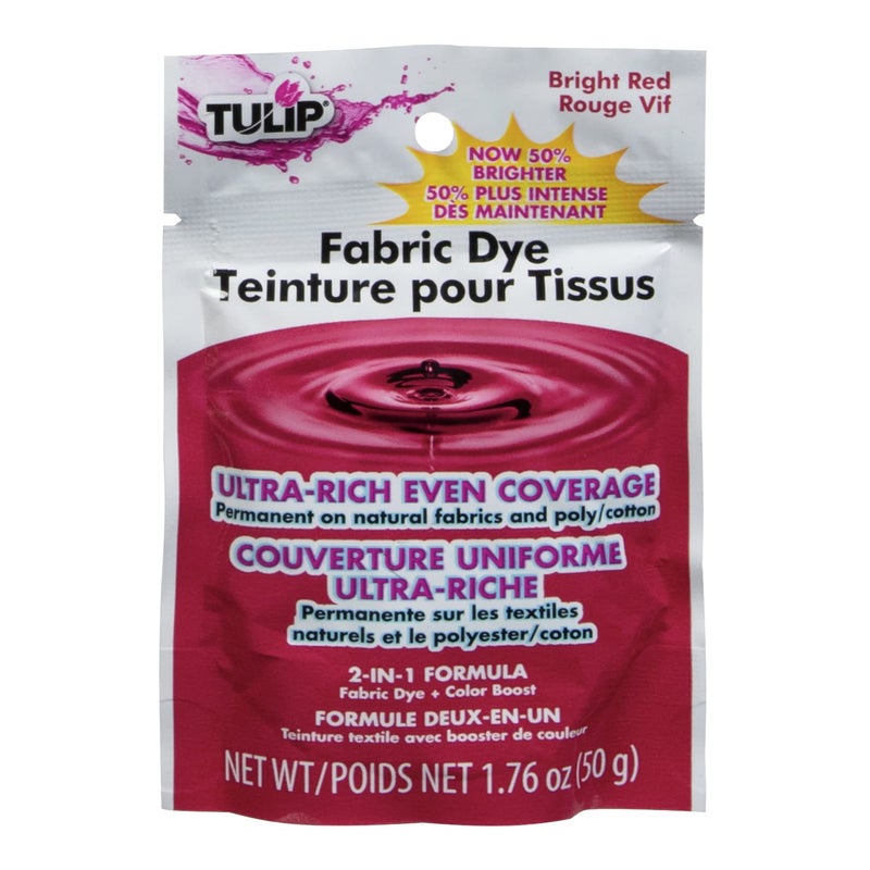 TULIP Fabric Dye 42740 Fdy Opstk Hot Bright Red, As Detailed - Image 1